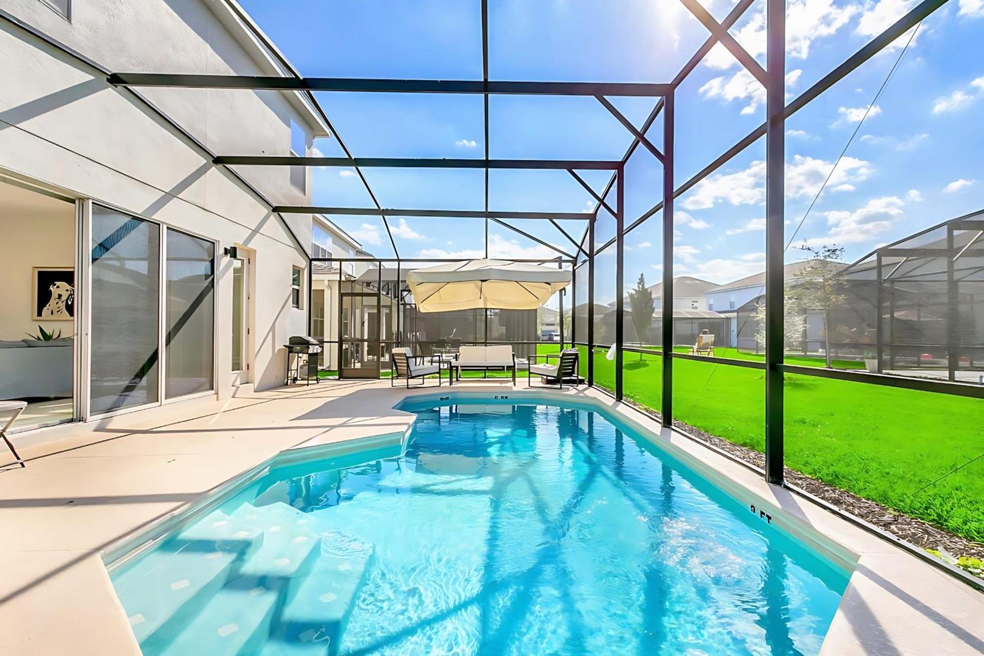 10Br Luxury Home Near Disney W Pool & Games Room Kissimmee Eksteriør bilde