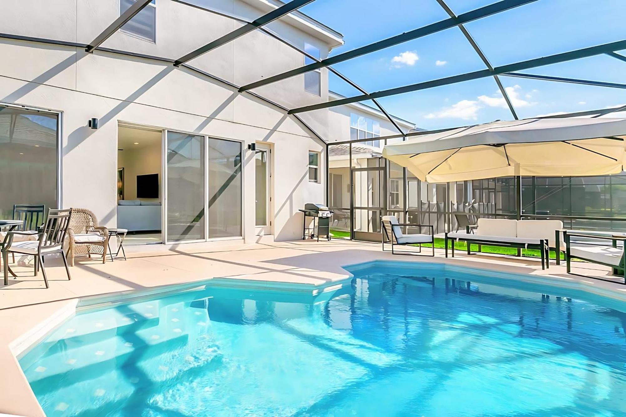 10Br Luxury Home Near Disney W Pool & Games Room Kissimmee Eksteriør bilde